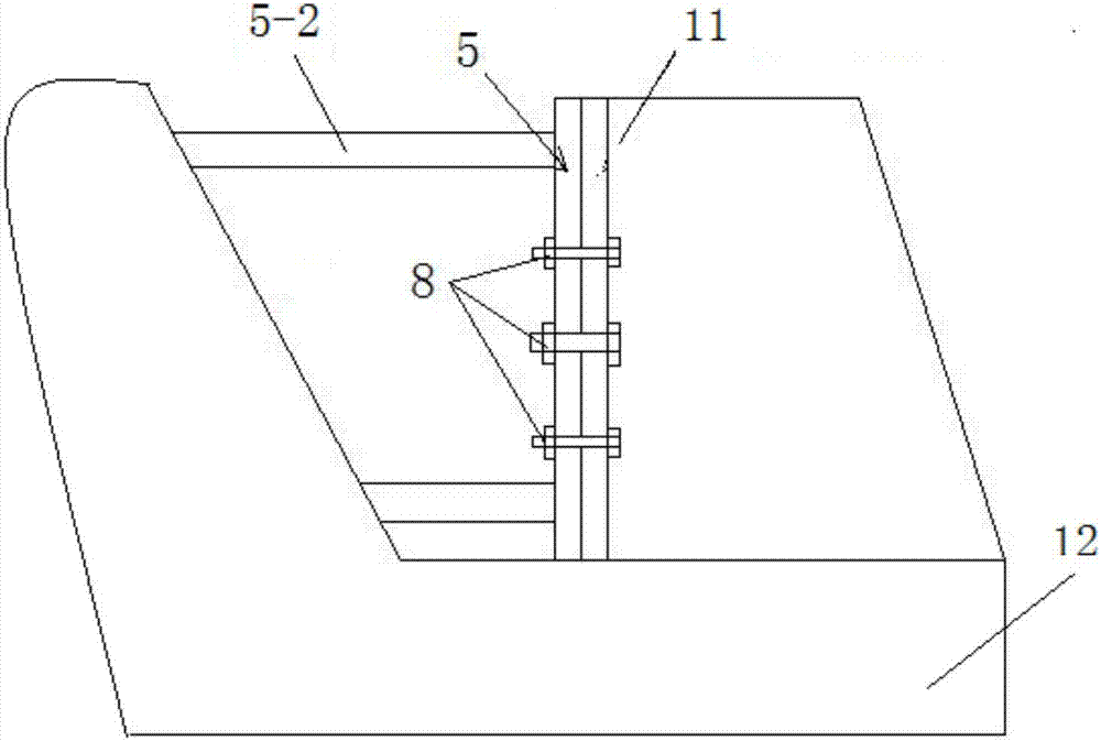 正面吊的防止集装箱挂箱装置的制作方法