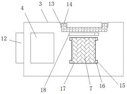 一种振镜存放盒的制作方法