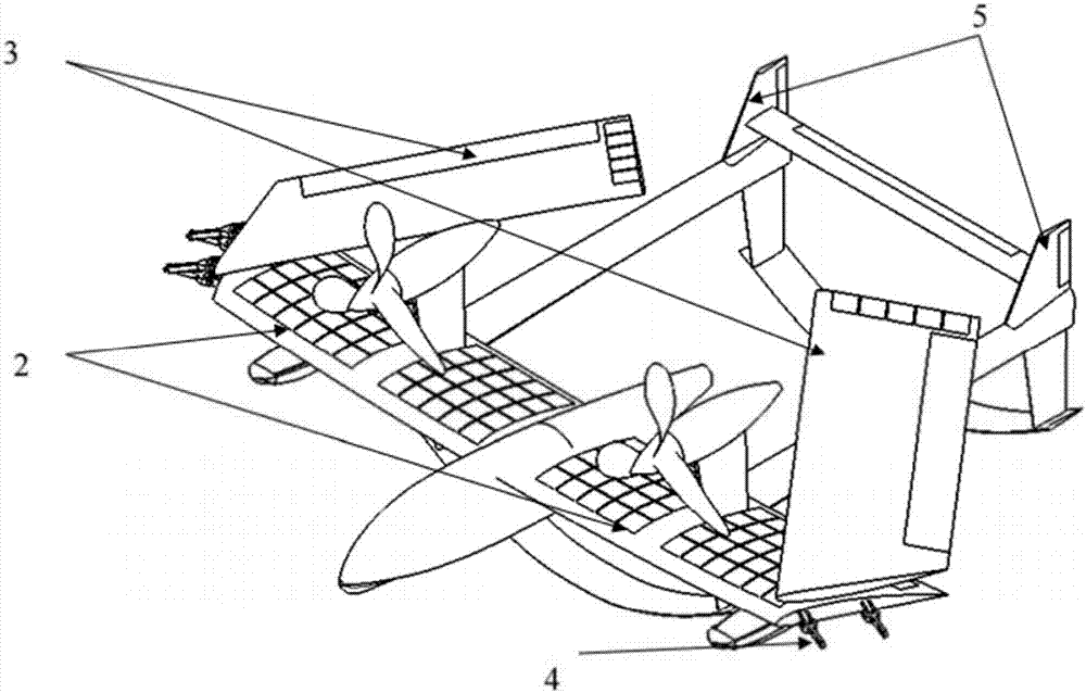 一种海空两用太阳能无人机及其控制方法与流程