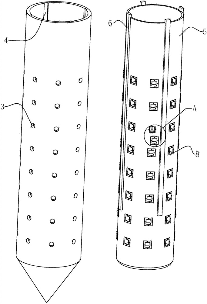 一种排水管桩的制作方法