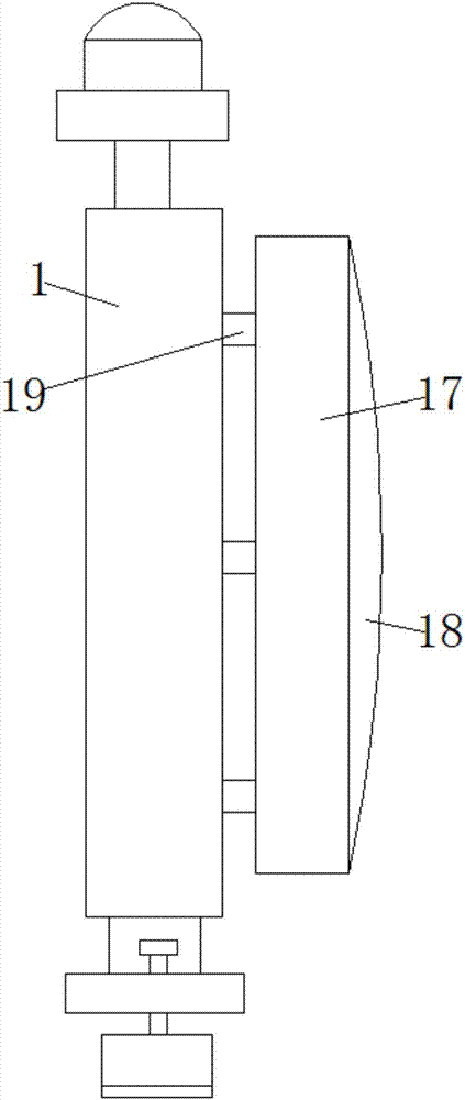 一种市政道路维修用的防护装置的制作方法