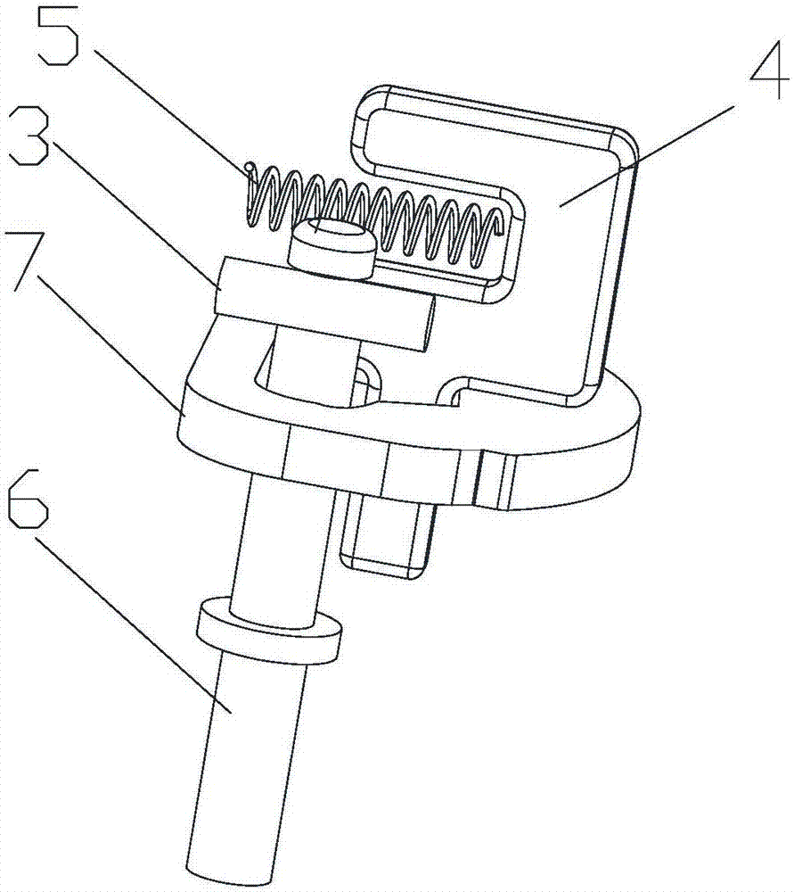 带旋扣装置的锁环的制作方法