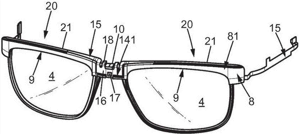 电子眼镜架的制作方法