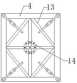 一种通信基站的框架结构的制作方法