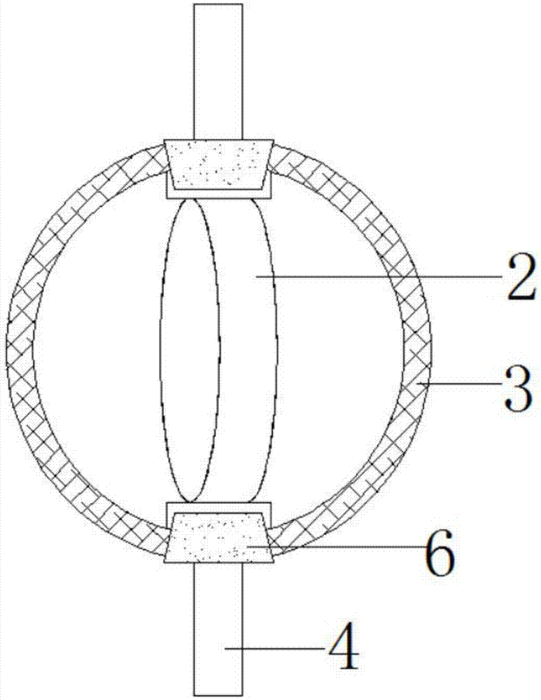 阀轴固定球阀的制作方法