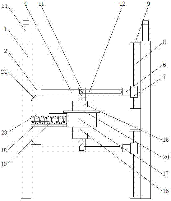 一种水利工程用可拆卸式挡土板的制作方法