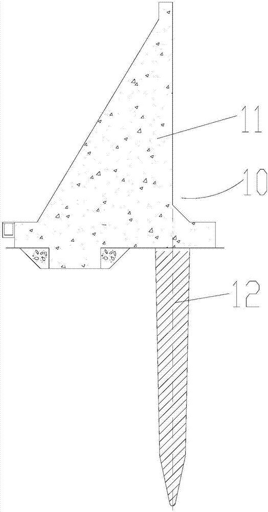 水电站厂区防洪墙的制作方法