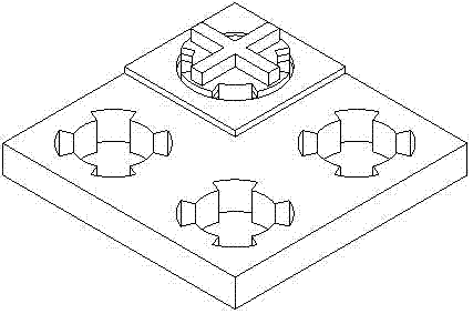 一种模块化建筑的竖向连接节点组件的制作方法