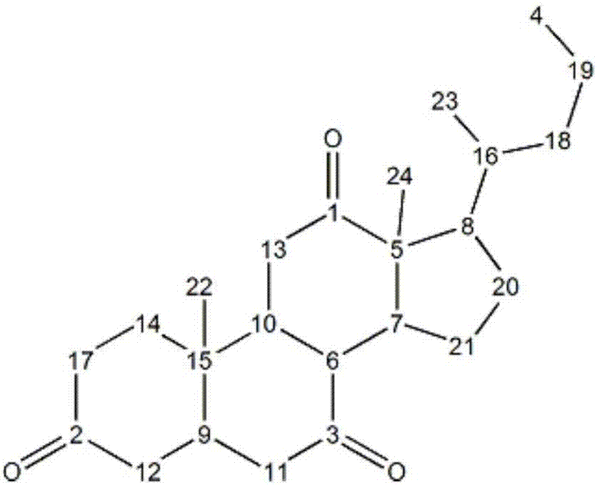 胆酸类药物3,7,12-三氧-5β-胆烷酸的合成方法与流程