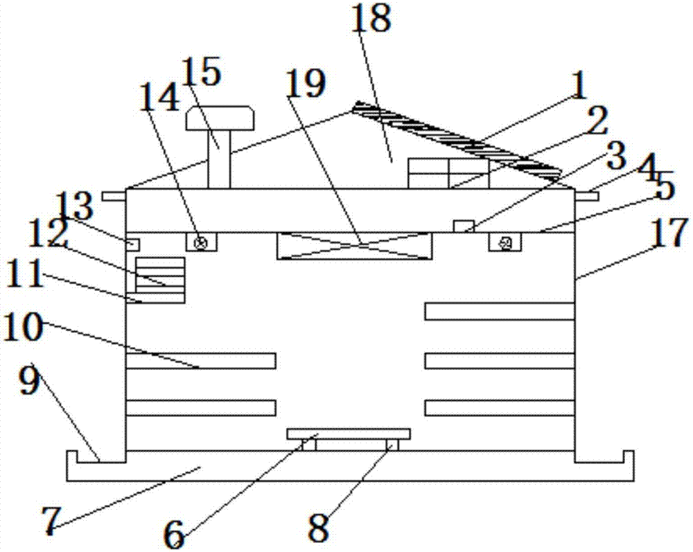 一种硅矿石存放仓库的制作方法