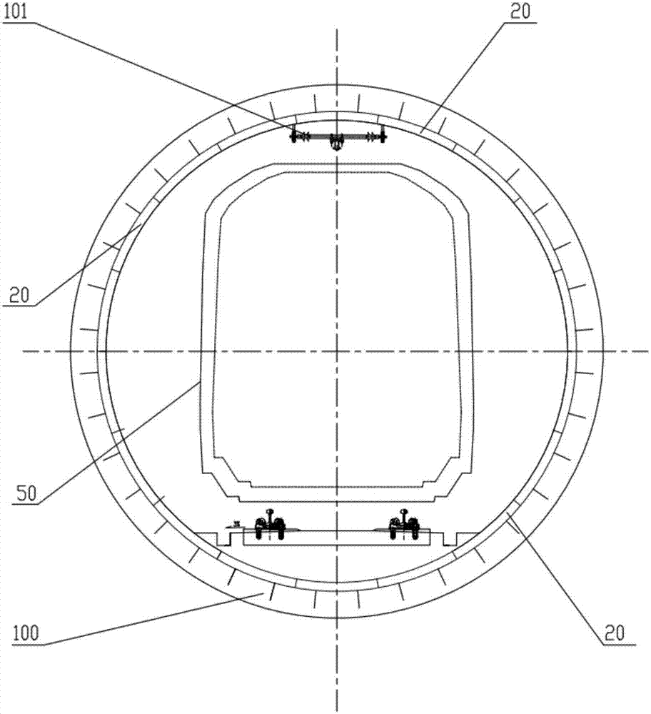 隧道管片环的加固结构的制作方法