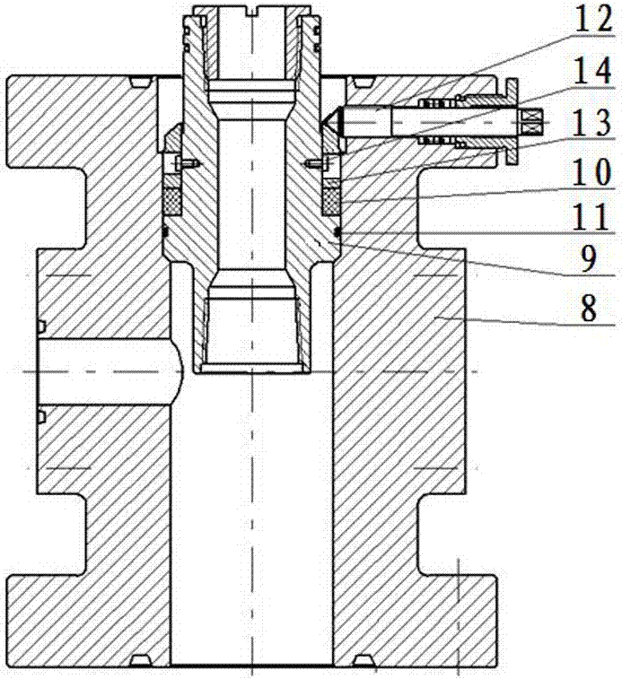 油管悬挂器的密封结构的制作方法