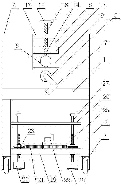 一种电池标签模切机的制作方法