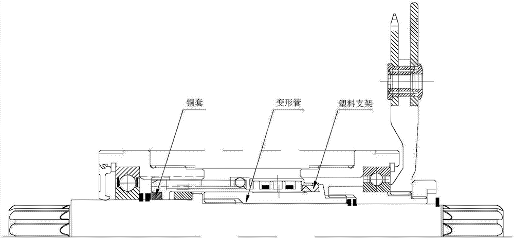 电动自行车力矩轴结构的制作方法