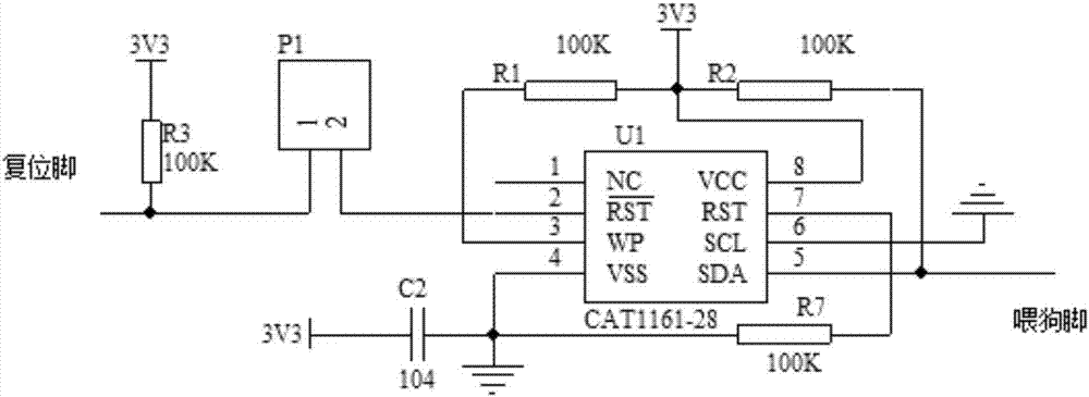 一种GPRS无线传输模块的安全运行监控电路的制作方法