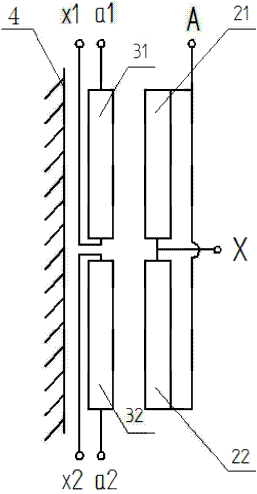 四分裂组合式变压器的制作方法