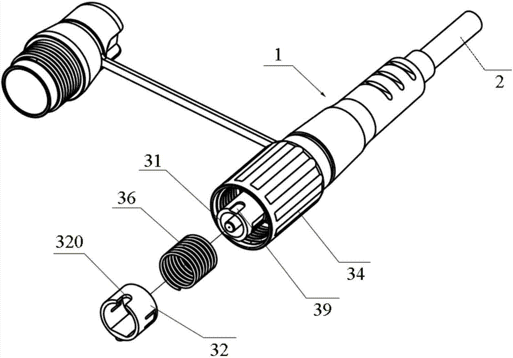 一种光纤连接头和光纤连接组件的制作方法