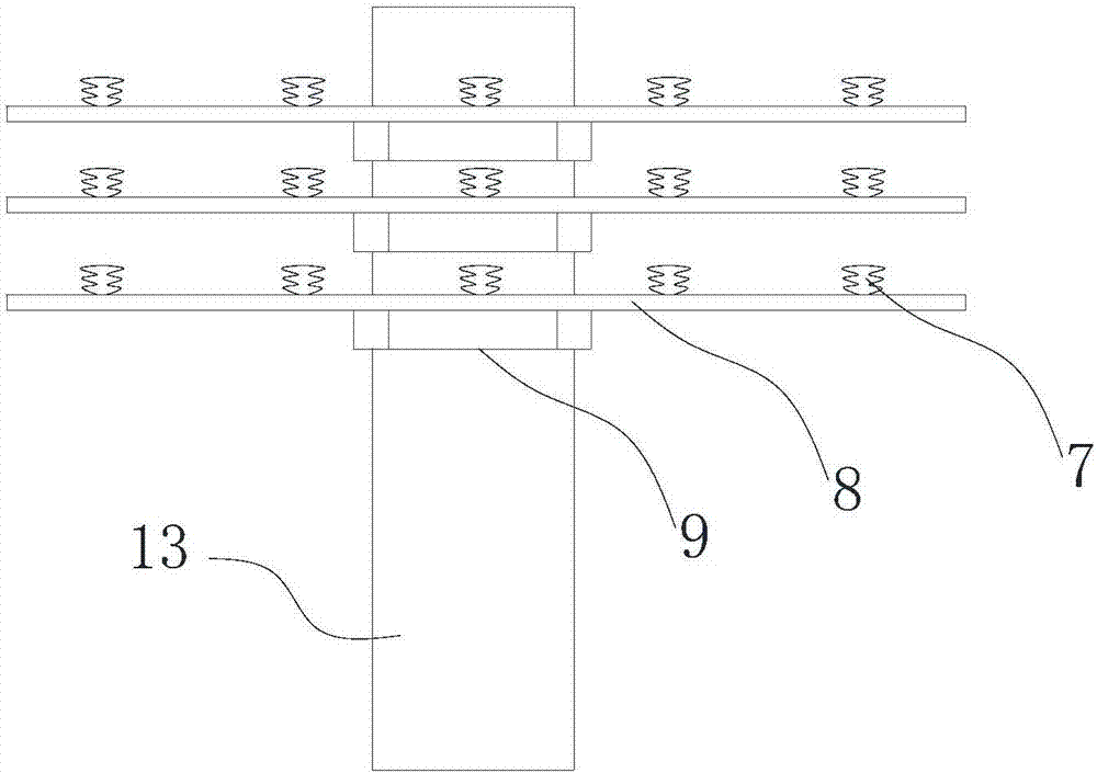 一种具有多层调节定位结构的电力线路架设卡具的制作方法