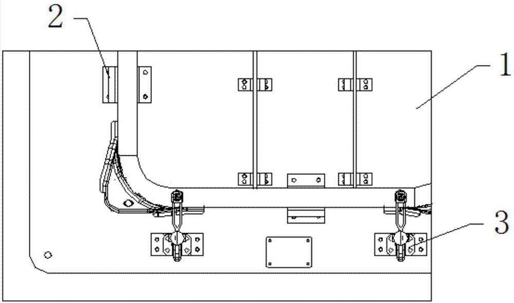 一种汽车零件管路定位夹具的制作方法