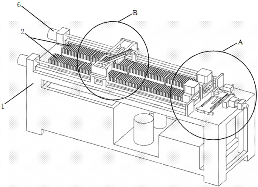 一种水涨蒸发器用自动排片液压胀管装置的制作方法