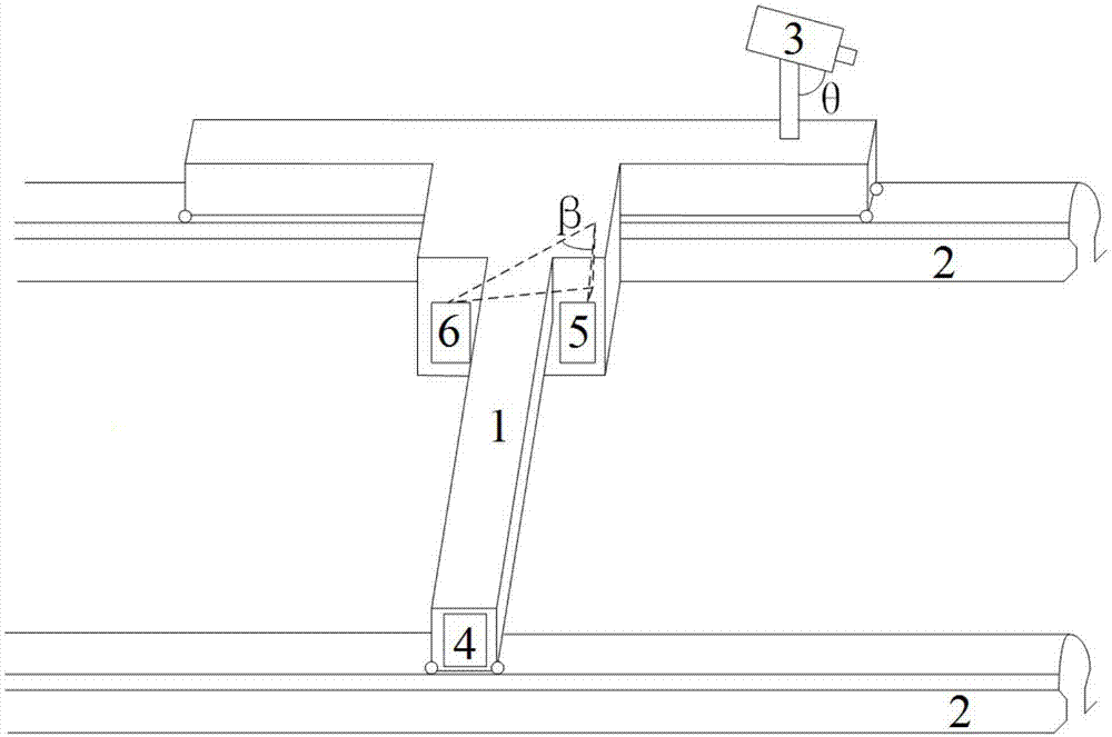 一种铁路轨道轨向检测的摄影测量方法与流程