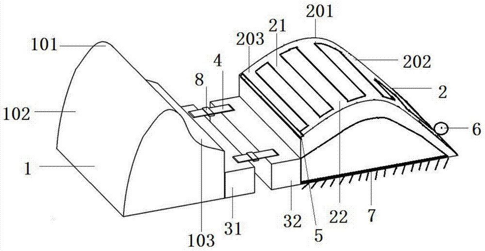 一种折刀位俯卧垫的制作方法