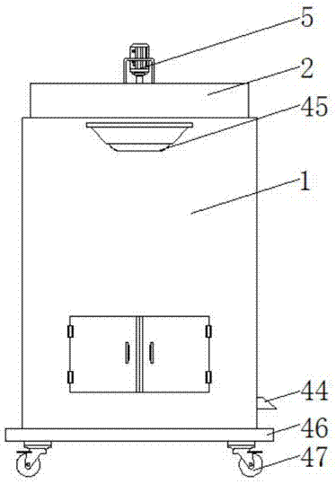 一种建筑水泥块高效破碎装置的制作方法