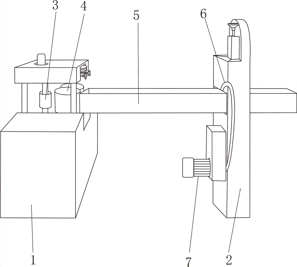 加长式输送导槽无纺布折叠机的制作方法