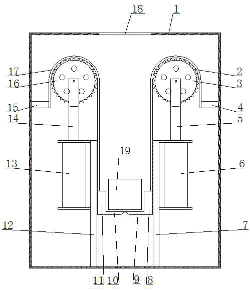 一种运检工具箱提升装置的制作方法