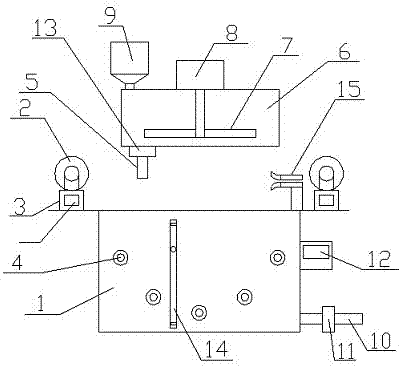 纱线浸染工艺用浸染池的制作方法