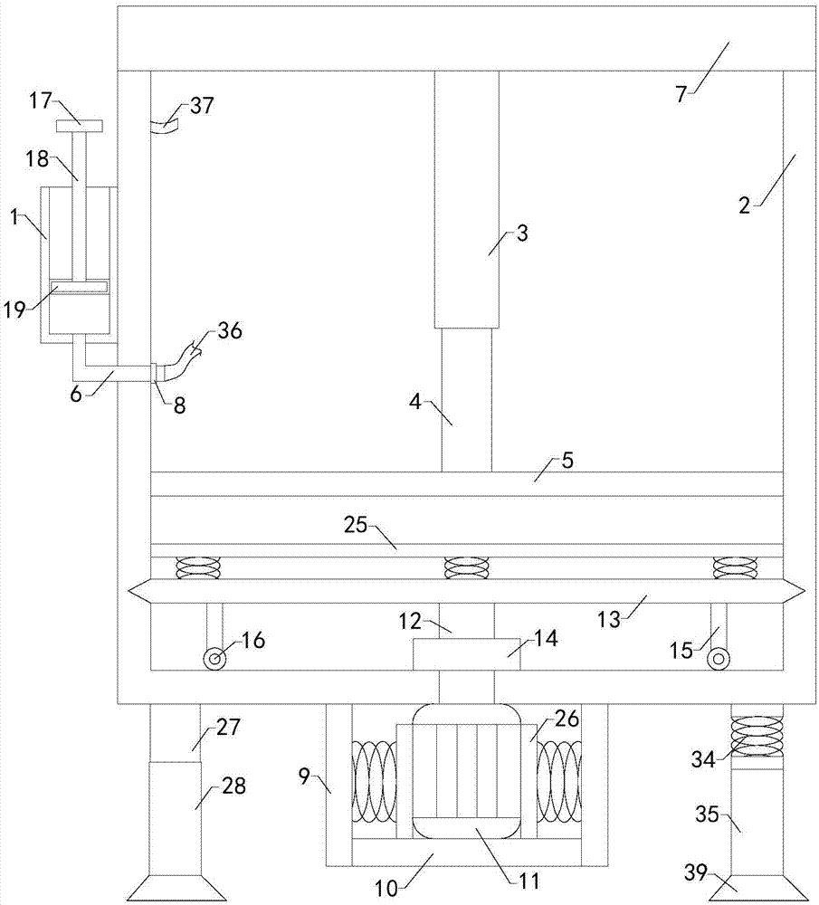 一种服饰生产加工用布料洗涤辅助设备的制作方法