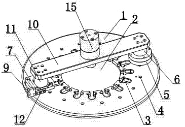 一种U型螺栓煅烧卡接旋转盘的制作方法