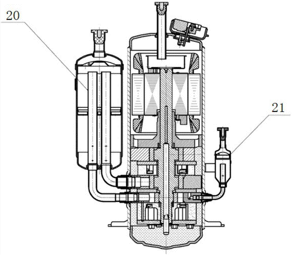 一种旋转式压缩机、制冷系统及具有其的空调器的制作方法