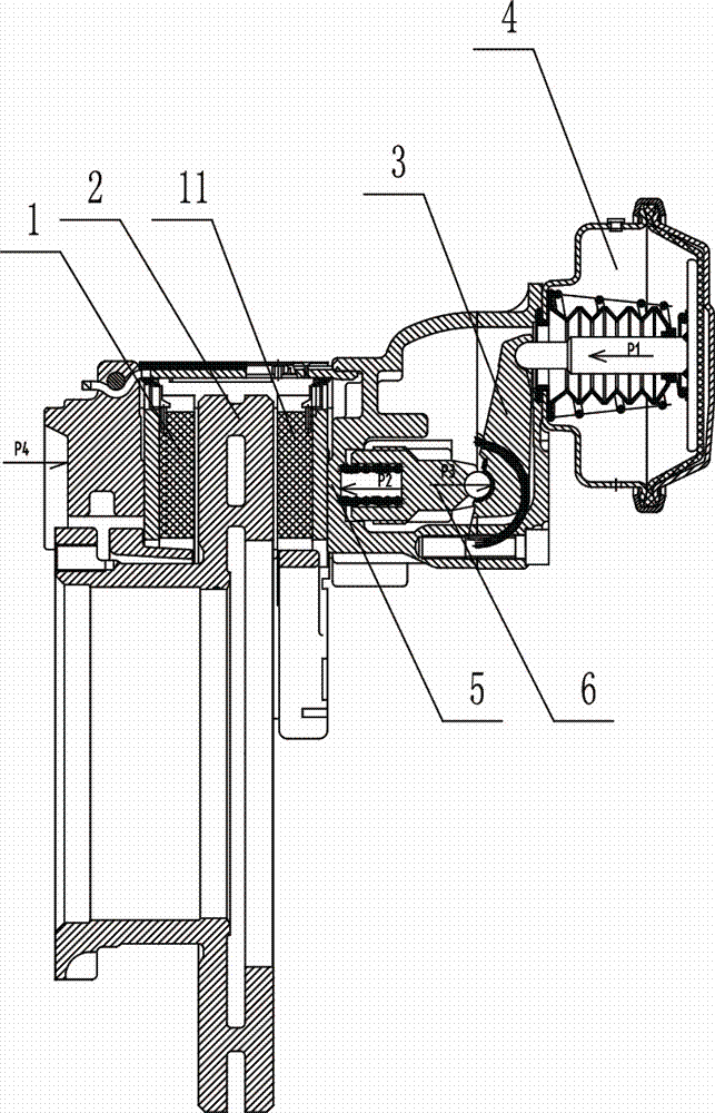 气压盘式制动器的制作方法