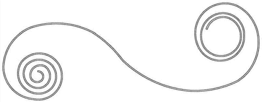 螺旋钟表弹簧的制作方法