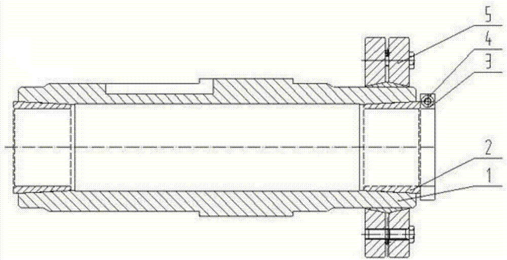 一种空心轴结构的制作方法