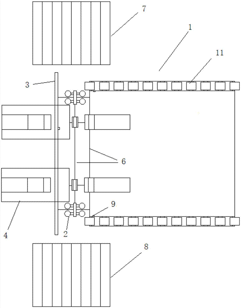 一种T型电梯导轨直线度检测系统的制作方法