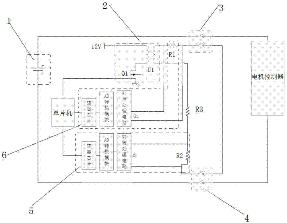 一种高压互锁检测电路的制作方法