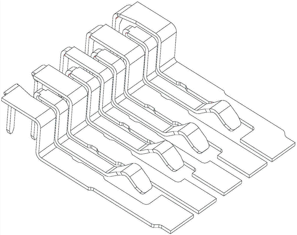 USB3.0注塑连料结构的制作方法