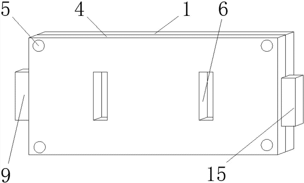 一种多用途塑料插座挡板的制作方法