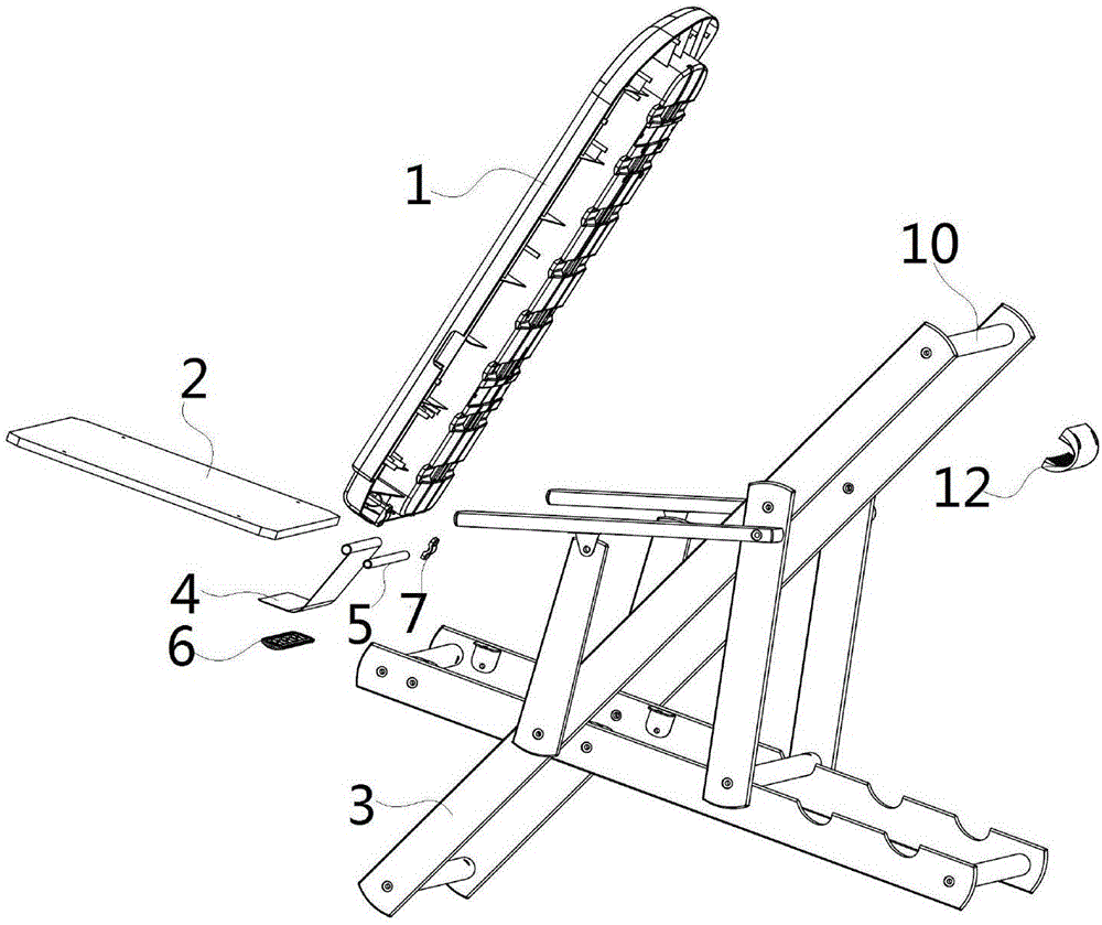 一种软连接结构的折叠椅的制作方法