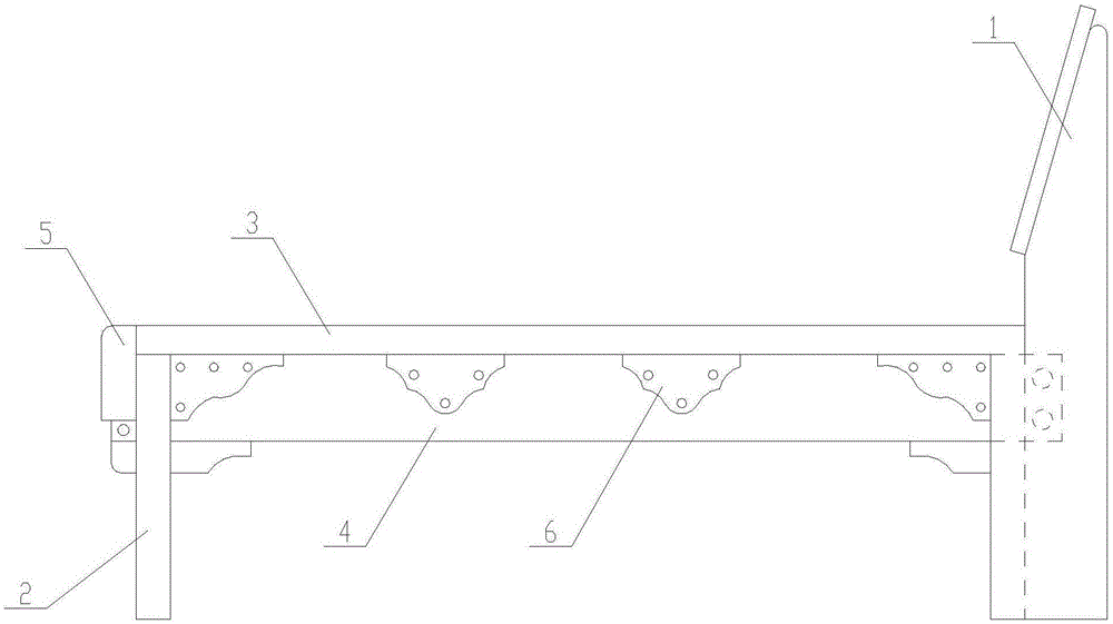 一种全实木易拆装恒温理疗床的制作方法