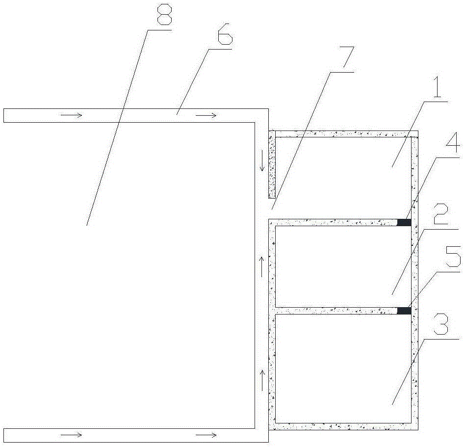 一种洗车台循环沉淀池的制作方法