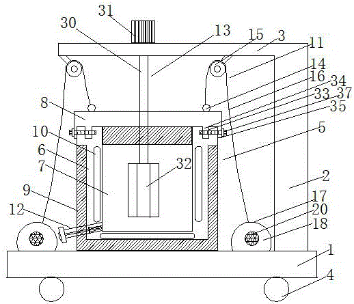 一种高效铝液中转运输机的制作方法