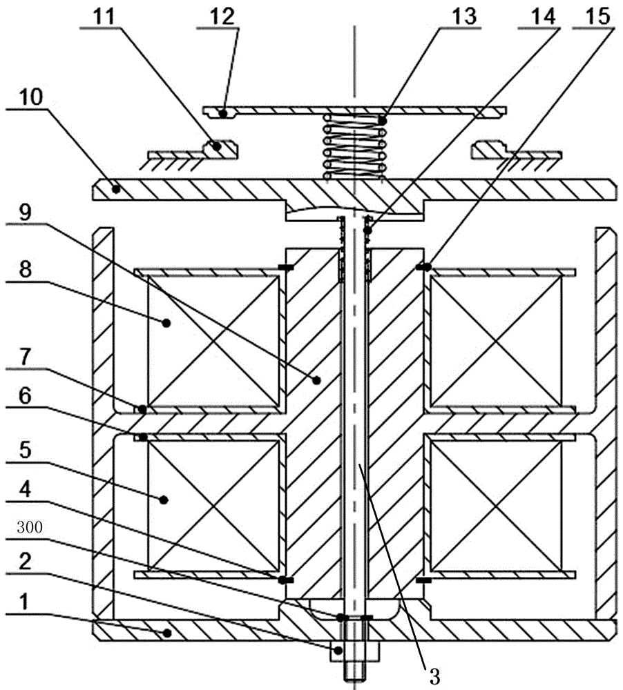 一种电磁可控吸力作为反力的双线圈结构的交流接触器的制作方法