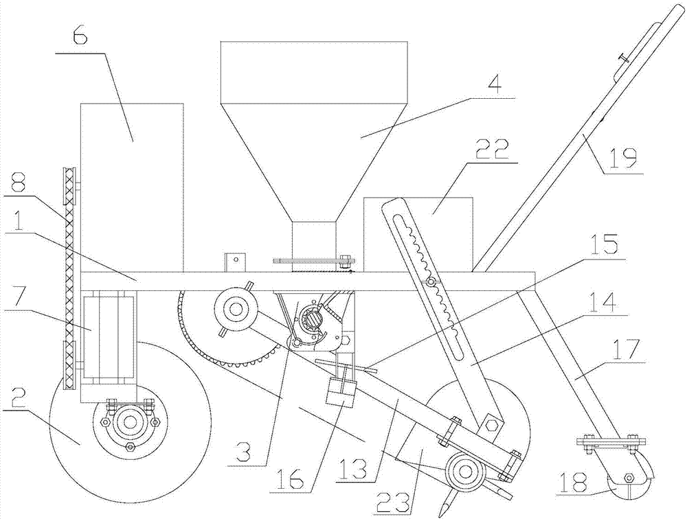 果林施肥机的制作方法