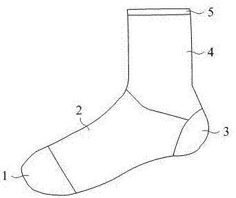 一种袜子的制作方法