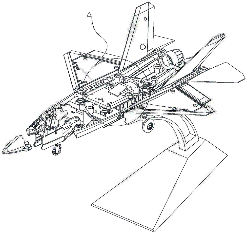 一种飞机模型的制作方法