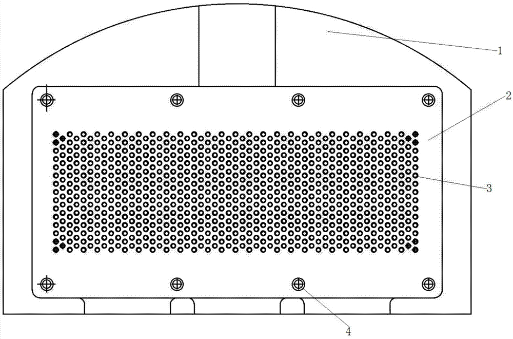 一种带水冷齿铝碳化硅散热基板制备模具的制作方法