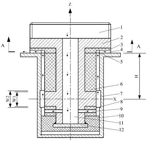 一种用于小尺寸内壁环槽的电解加工的阴极结构的制作方法